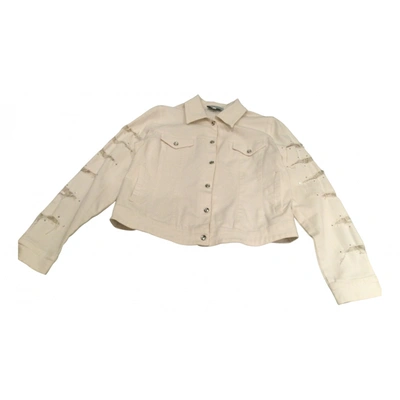 Pre-owned Blumarine Jacket In White