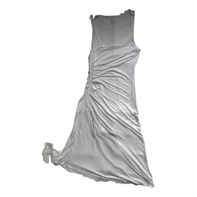 Pre-owned A.l.c Mid-length Dress In White