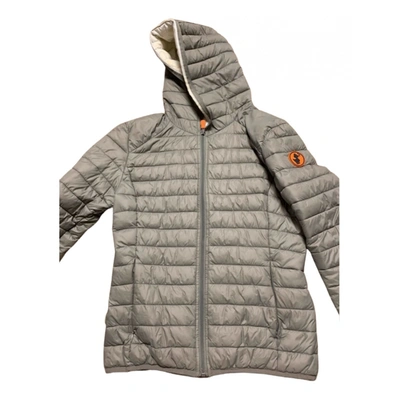 Pre-owned Save The Duck Coat In Grey