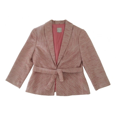 Pre-owned Delpozo Blazer In Pink