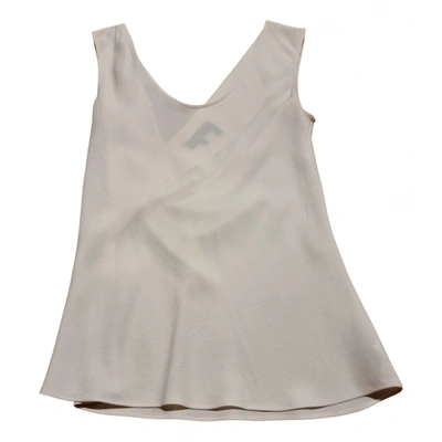 Pre-owned Theory Blouse In White
