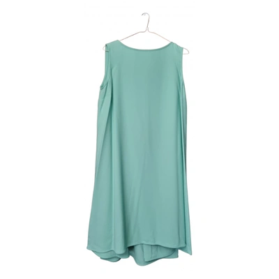 Pre-owned Gianluca Capannolo Mid-length Dress In Turquoise