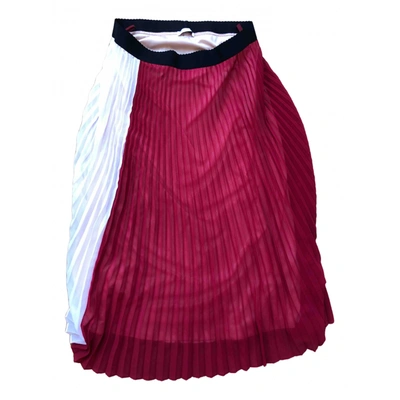 Pre-owned I Blues Mid-length Skirt In Red