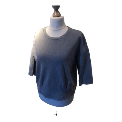 Pre-owned Donna Karan Sweatshirt In Grey