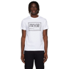 Versace Jeans Couture White Cotton T-shirt With Logo Print