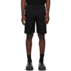 GIVENCHY BLACK CHITO EDITION 4G WEBBING BERMUDA SHORTS