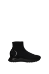 Ferragamo Gardena Sock Sneakers In Black