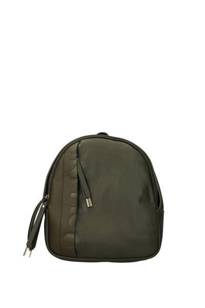 Pollini Backpacks And Bumbags Polyurethane Olive In Green