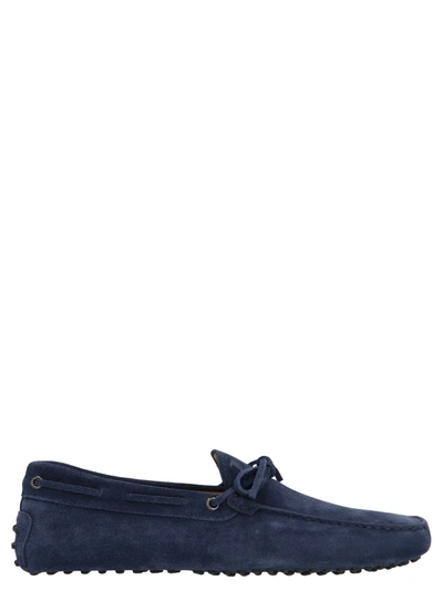 Tod's Driver Loafers In Blue