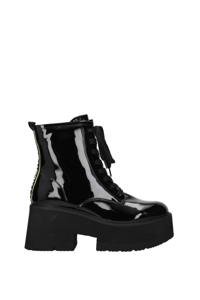Buffalo Ankle Boots Firoza Polyurethane In Black