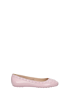 TOD'S BALLET FLATS LEATHER