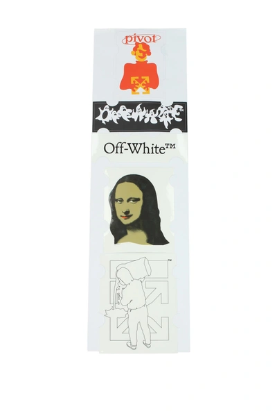 Off-white Gift Ideas Stickers Set Paper In Multicolor