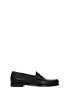 Celine Loafers Leather In Black