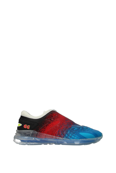 Gucci Mens Black/comb Men's Ultrapace Runner Fabric Low-top Trainers 8 In Multicolor