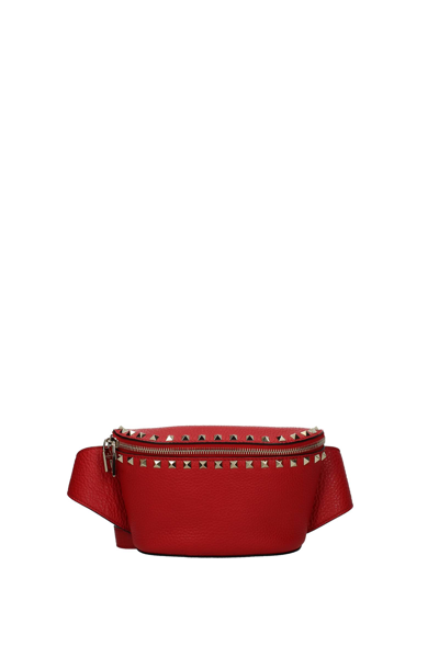 Valentino Garavani Backpacks And Bumbags Leather In Red