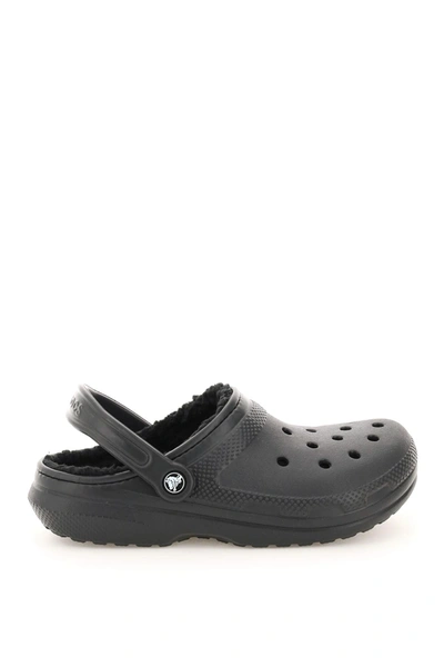 Crocs Classic Lined Clog Unisex In Black