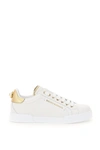 Dolce & Gabbana Portofino Sneakers In White