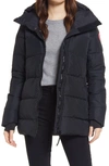 Canada Goose Cypress Down Jacket In Black - Noir