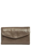 Hobo Lacy Leather Wallet In Shadow