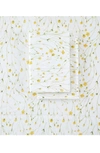 Melange 400tc Butter Floral 4-piece Sheet Set In Yellow 3