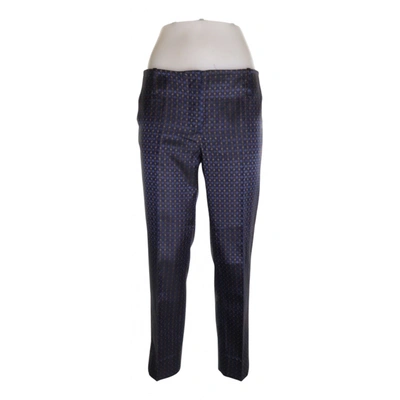 Pre-owned Elizabeth And James Trousers In Blue