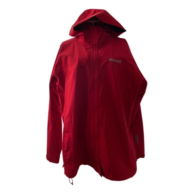 Pre-owned Marmot Coat In Red