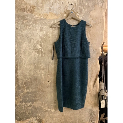 Pre-owned Karl Lagerfeld Mid-length Dress In Green