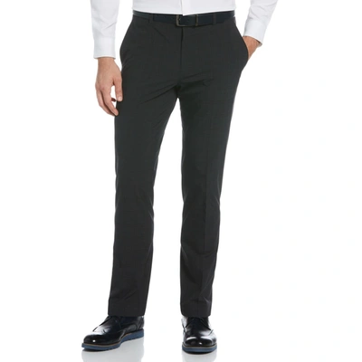 Perry Ellis Men's Slim Fit Stretch Knit 5-pocket Pant In Charcoal