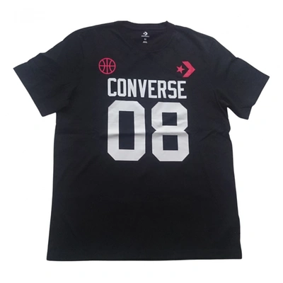 Pre-owned Converse T-shirt In Black