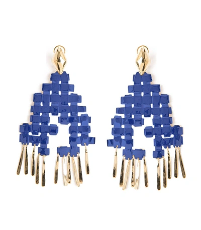 Lhd X Aurelie Bidermann Pin Earrings In Blue