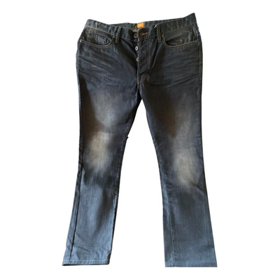 Pre-owned Hugo Boss Jeans In Anthracite