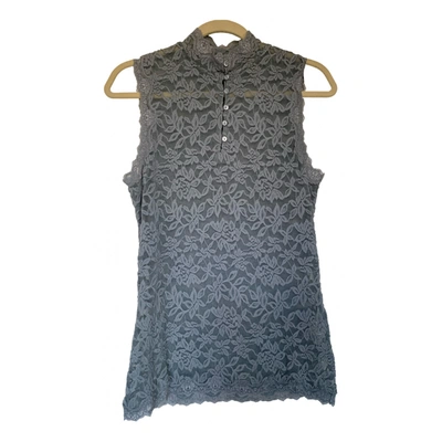 Pre-owned Rosemunde Vest In Blue