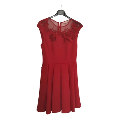 Pre-owned Ted Baker Mid-length Dress In Red