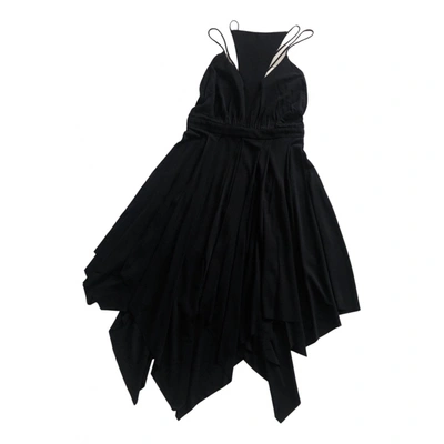 Pre-owned Balmain Dress In Black