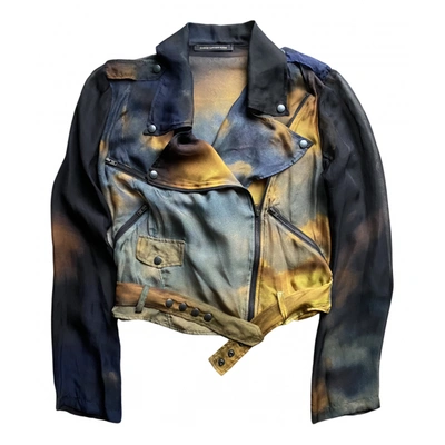 Pre-owned Christopher Kane Silk Jacket In Multicolour