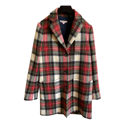 Pre-owned Bonpoint Wool Coat In Multicolour