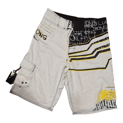 Pre-owned Billabong Shorts In White