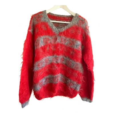 Pre-owned Toga Wool Jumper In Red