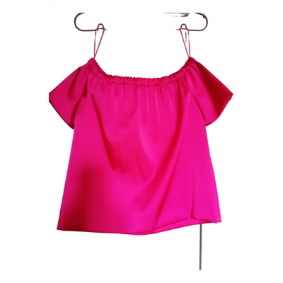Pre-owned Maje Spring Summer 2020 Top In Pink