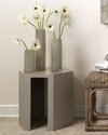 Jamie Young Radiant Side Table In Grey
