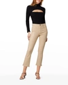 Joe's Jeans The Callie Coated Jeans In Latte
