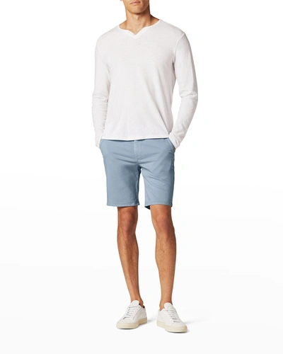Joe's Jeans Men's Brixton Sateen Trouser Shorts In Celestial Blue