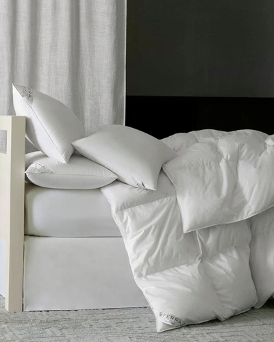 Sferra 800-fill European Down Medium Standard Pillow In White