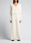 Lisa Yang Off-white Abby Cardigan In Cream