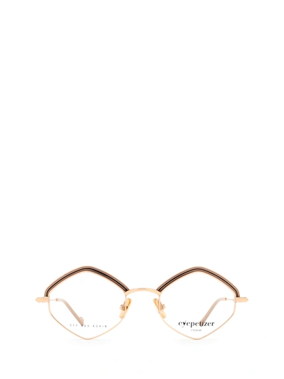 Eyepetizer Tomber Beige And Rose Gold Glasses