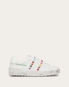 Valentino Open For A Change Rockstud Low-top Sneakers In White/multicolor