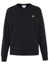 KENZO KENZO LOGO PATCH CREWNECK SWEATSHIRT