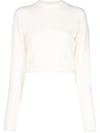 Nanushka Harri Turtle Neck Knitted Top In Neutrals