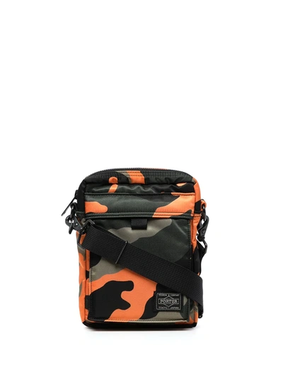 Porter-yoshida & Co Counter Shade Camouflage Bag In Orange