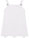 DOLCE & GABBANA BRODERIE-ANGLAISE PINAFORE DRESS